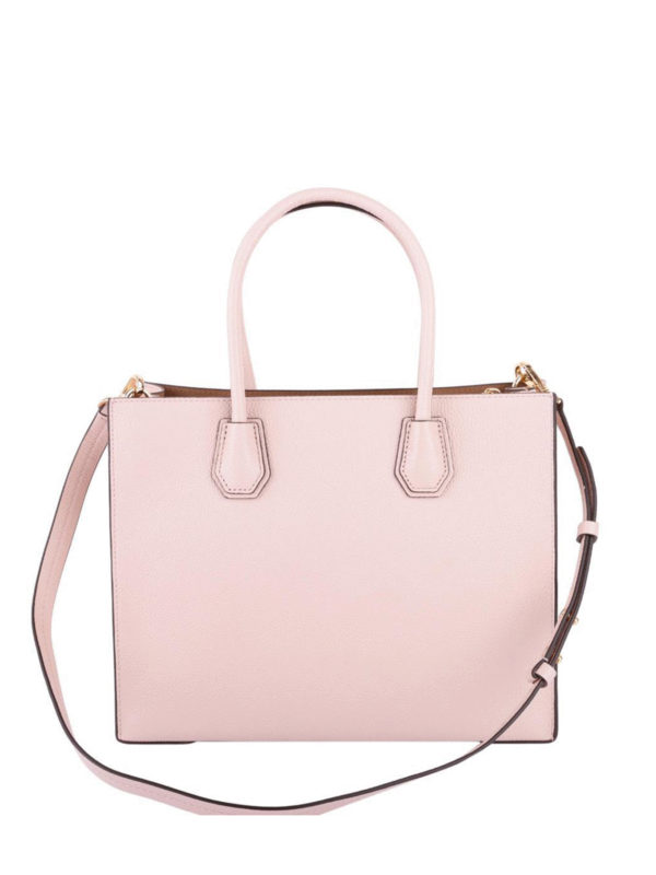 soft pink michael kors tote