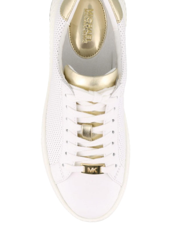 codie perforated leather sneaker