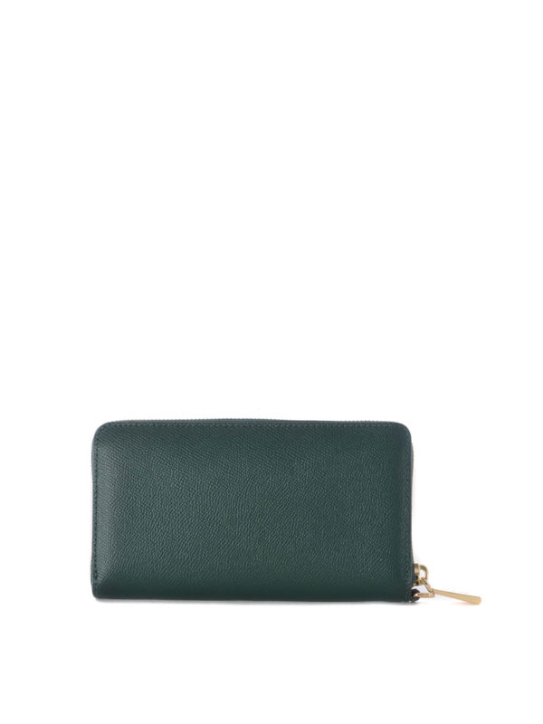 hunter green michael kors wallet