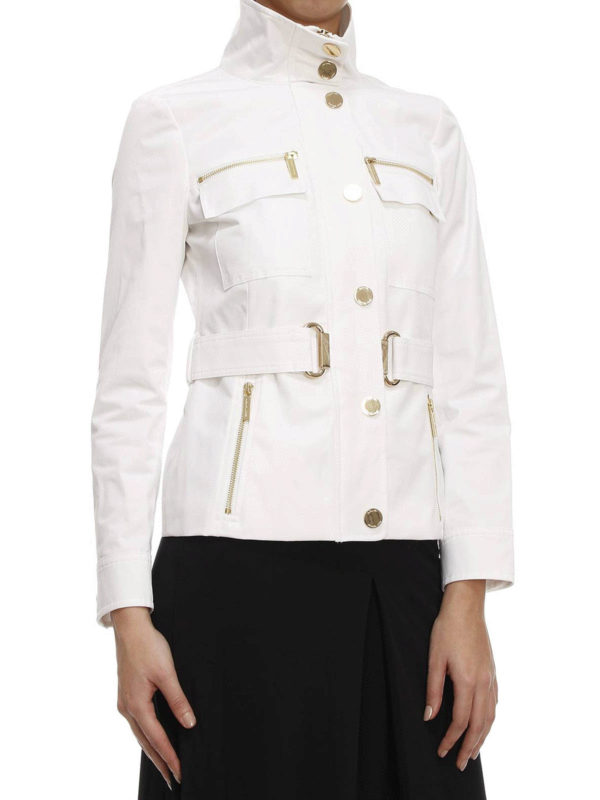 michael kors military jacket