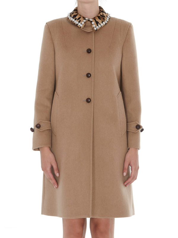 تا زانو Miu Miu - Haircalf collar wool 