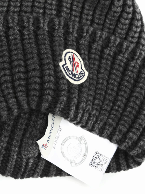 کلاه بافتنی Moncler - Pure wool beanie 