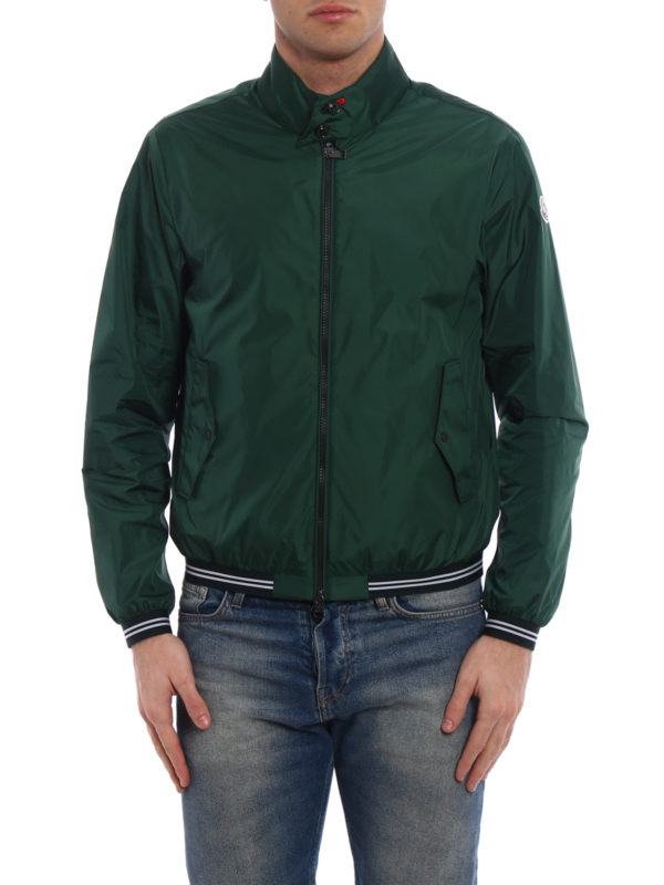 moncler green bomber jacket