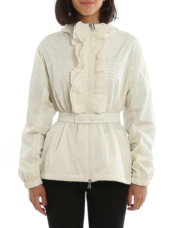 iKRIX MONCLER: casual jackets - Cinabre ruched hooded windbreaker