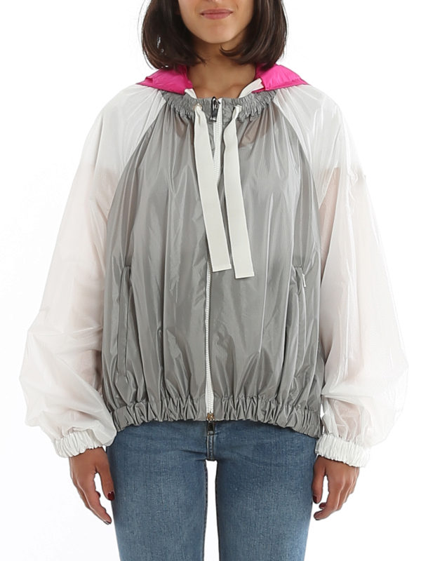 iKRIX MONCLER: casual jackets - Fuchsia hooded windbreaker