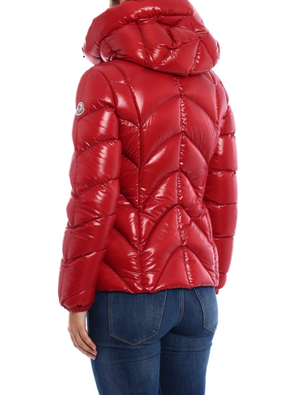 moncler glossy padded jacket