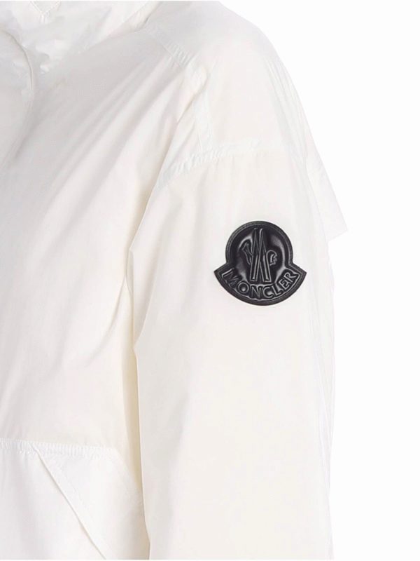 moncler white badge