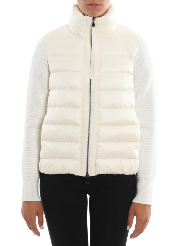 moncler jacket with wool sleeves