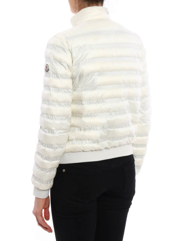 moncler padded bomber jacket
