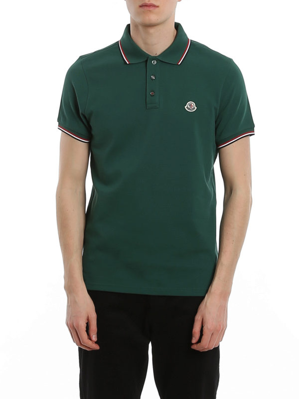 green moncler polo