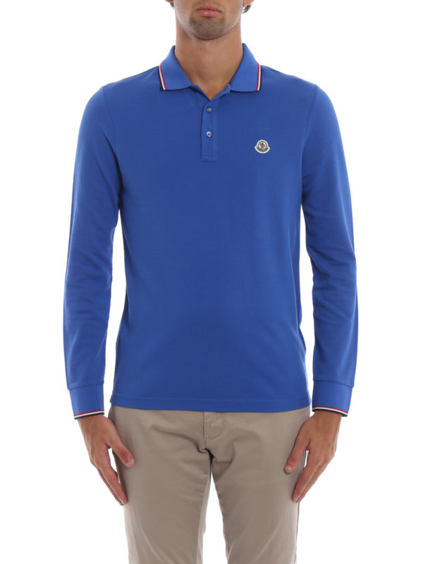 royal blue moncler shirt