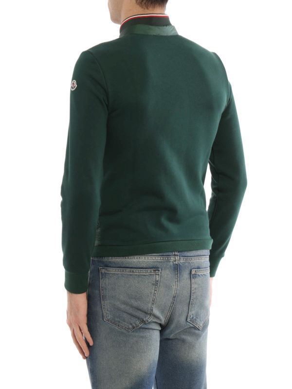 moncler green sweatshirt