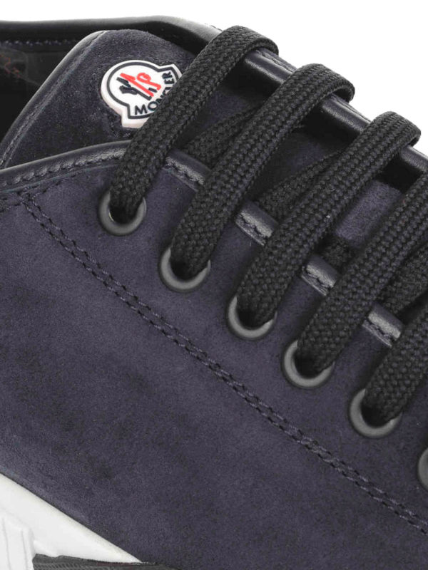 blue moncler trainers
