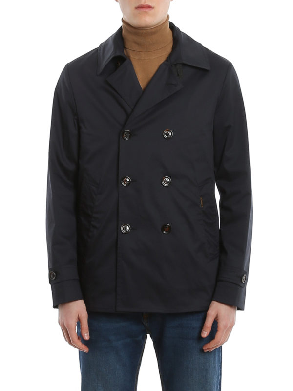 Short coats Moorer - Scap-Arqua-Saf double-breasted peacoat ...