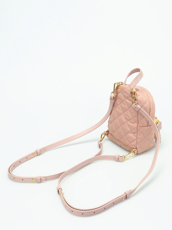 mini quilted backpack