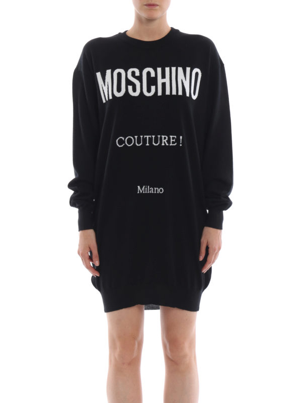 moschino sweater dress