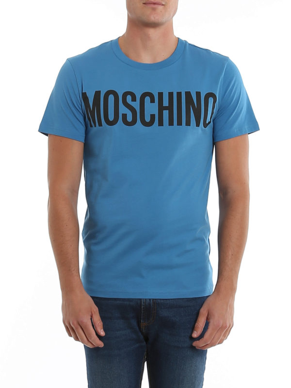 blue moschino t shirt