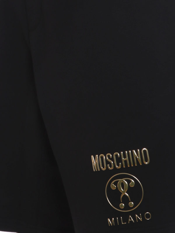 Trousers Shorts Moschino Gold Logo shorts 037820271555 | iKRIX.com