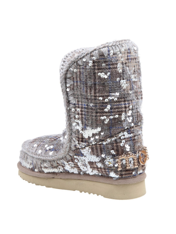 mou sequin boots