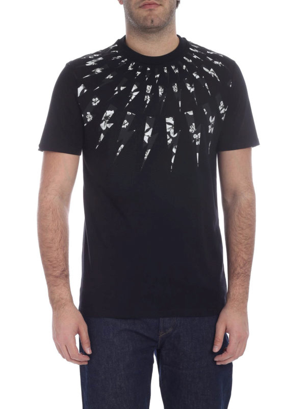 Neil barrett t shirt black Clearance