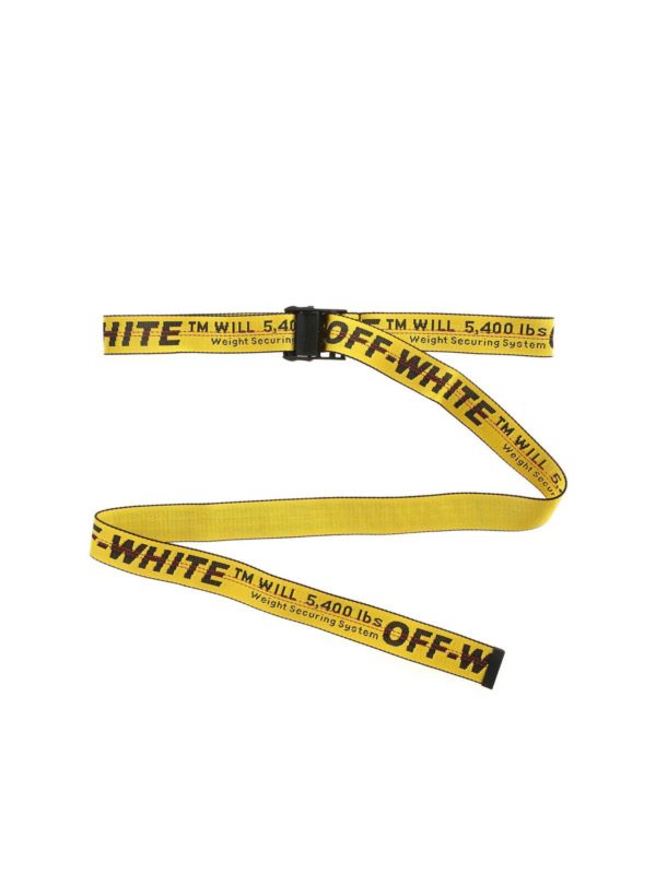 yellow belt off white