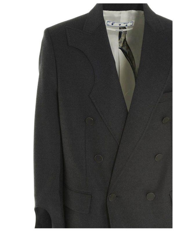 dillards white blazer