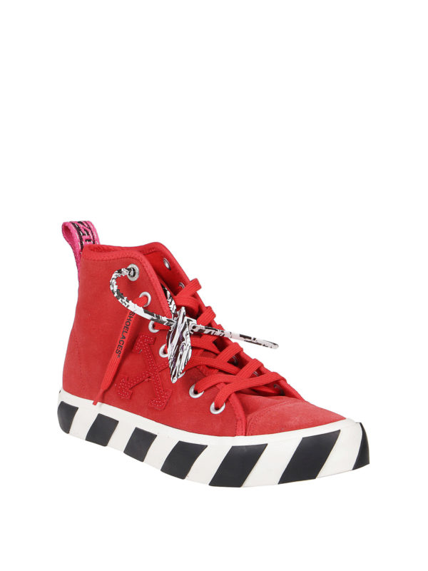 off white vulcanized suede