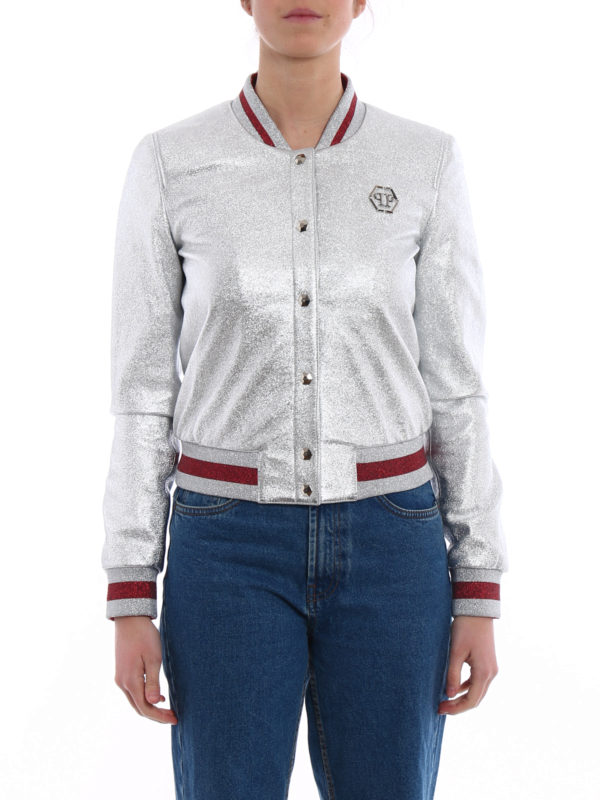 ivory leather jacket