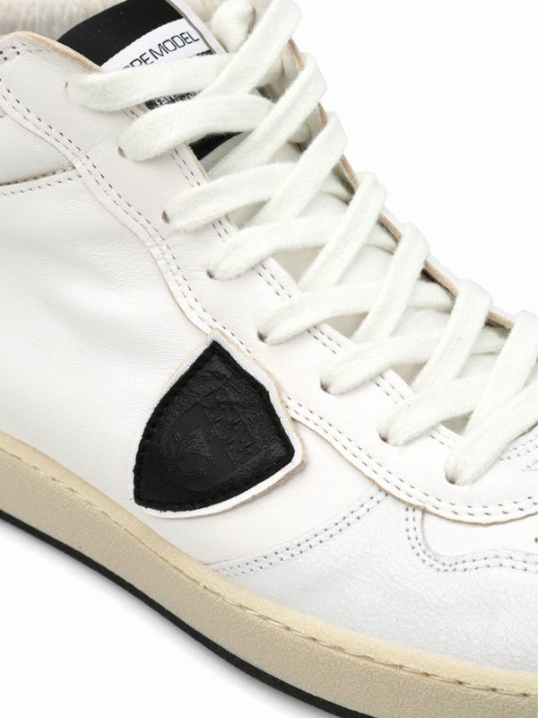اسپرت،اسنیکرز Philippe Model - Lakers high-top leather sneakers - LKHUVX01