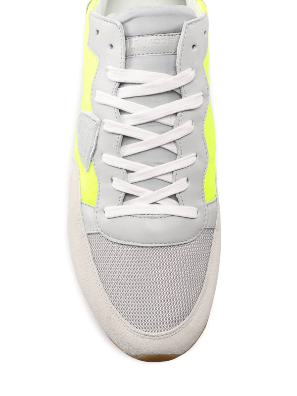 Sneaker met fluo 2-Bizzy | Bristol