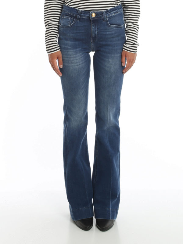 jdy flora flared jeans