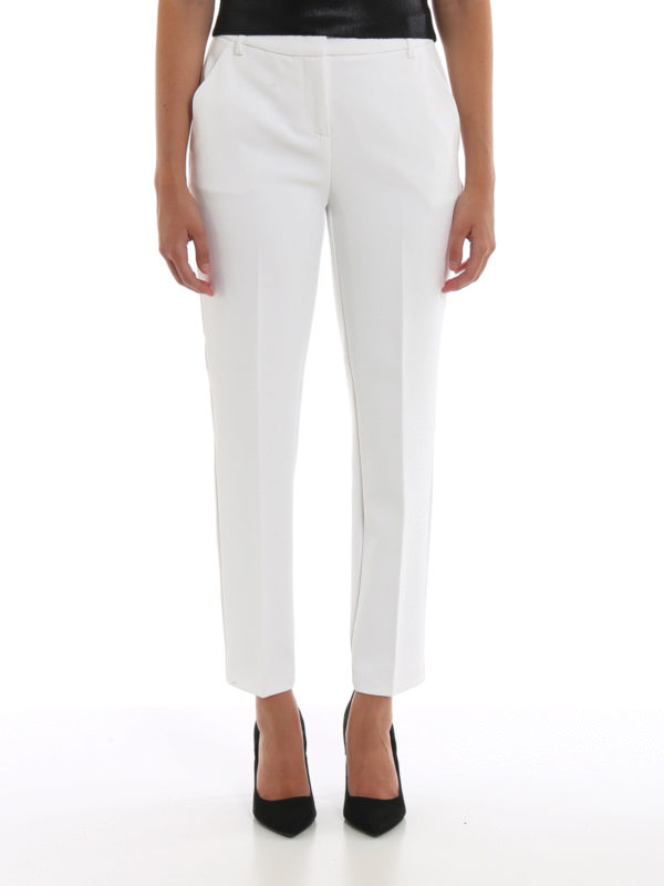 Bello 80 stretch crepe trousers 
