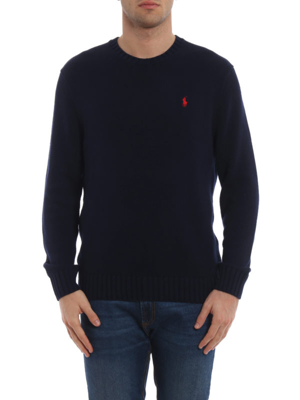 ralph lauren cotton crewneck sweater