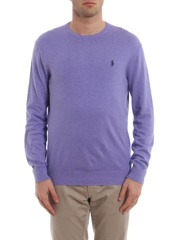 purple ralph lauren jumper