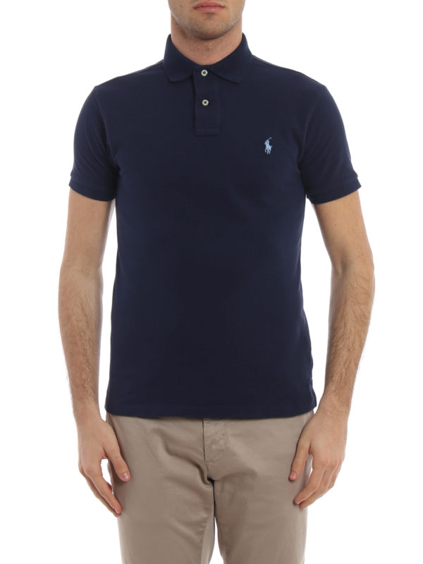 dark blue ralph lauren polo shirt