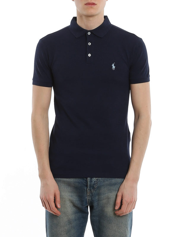dark blue ralph lauren polo shirt