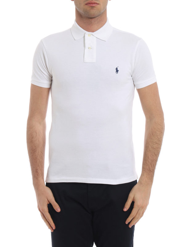 white rl polo shirt