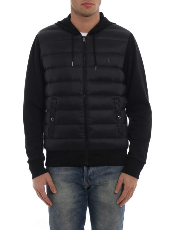 ralph lauren black zip up