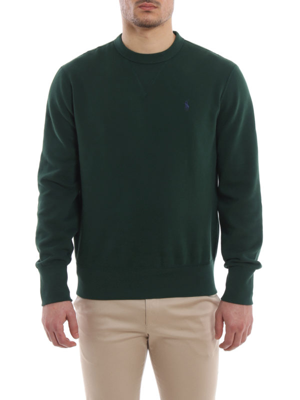 polo ralph lauren green sweatshirt