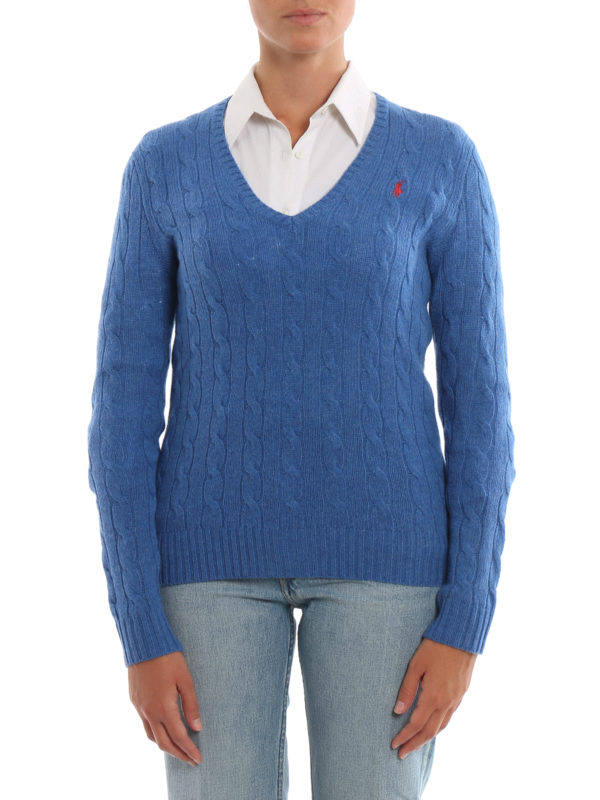 ralph lauren sweater v neck