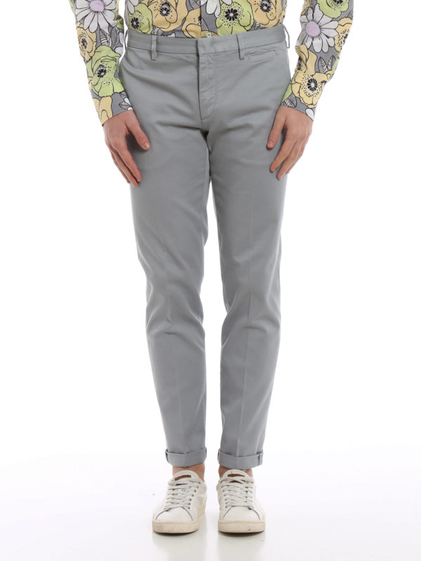 prada slim fit pants