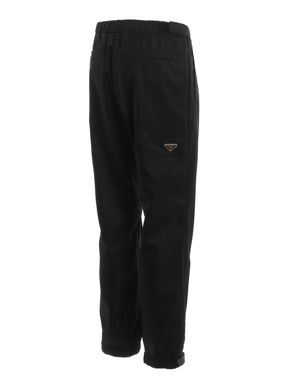 Casual trousers Prada - Nylon gabardine 
