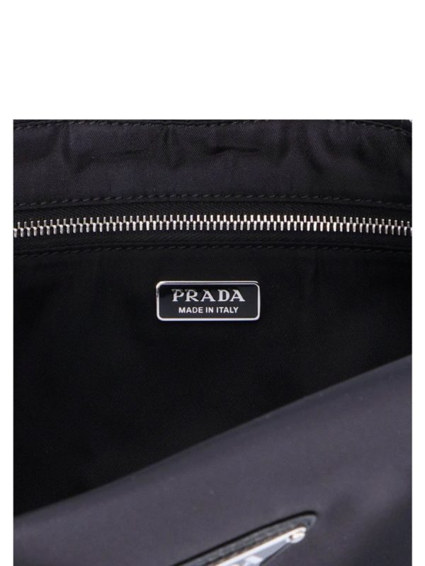 prada black clutch bolsa