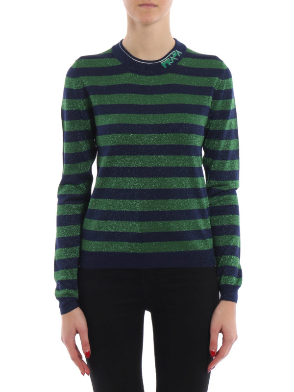 prada striped sweater