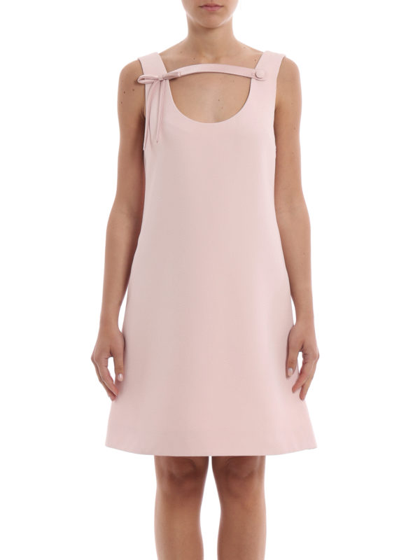 Prada Knielanges Kleid Rosa Knielange Kleider P38l71ujwf0e8903