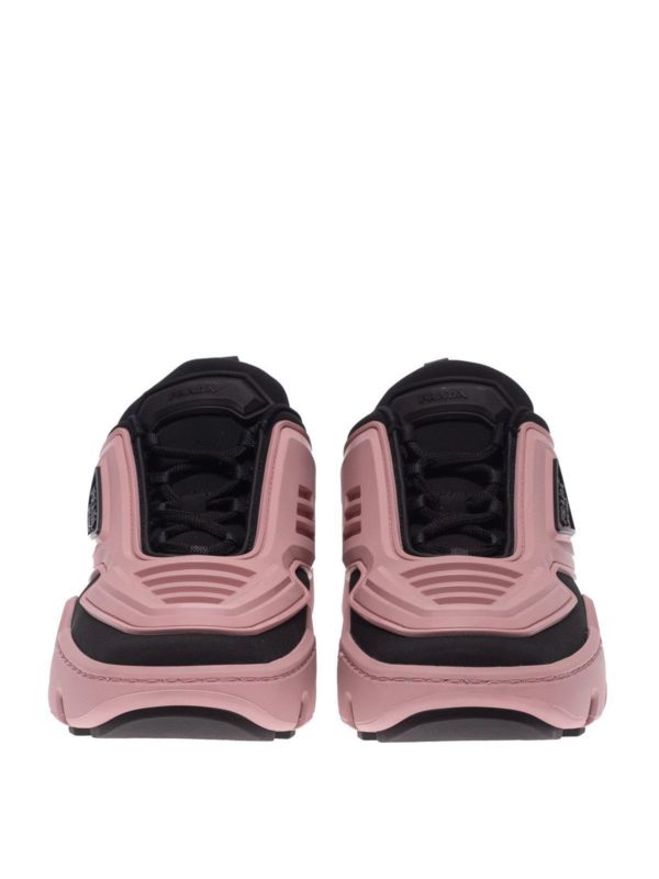 pink prada trainers