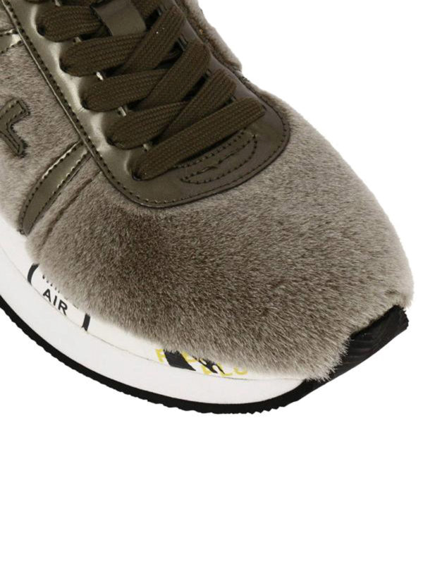 premiata fur sneakers