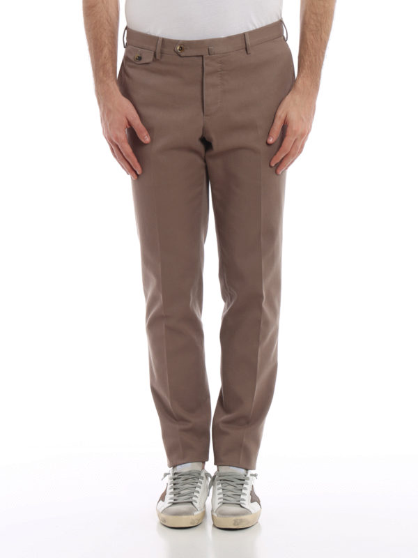 Draper light brown cotton trousers 