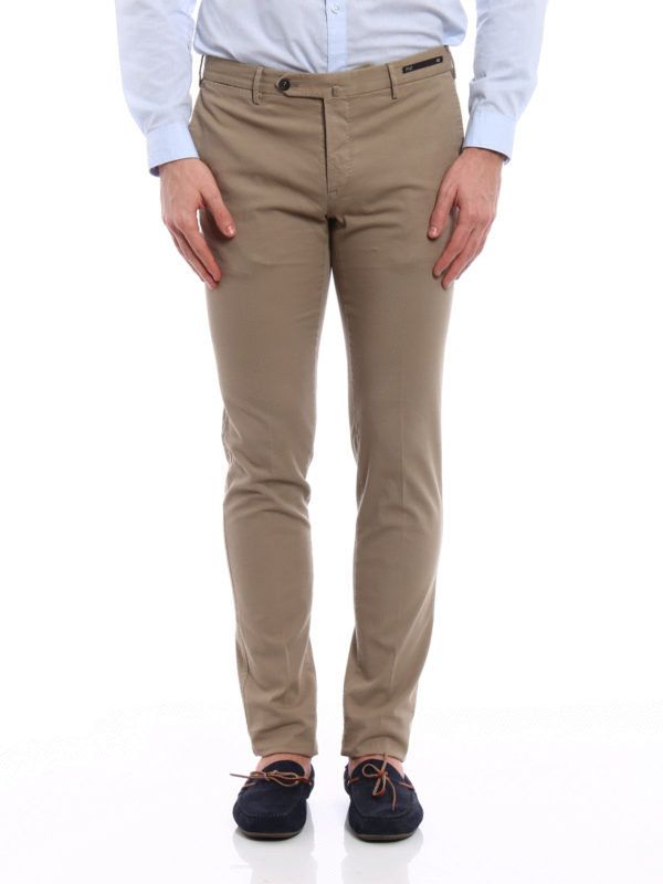 Spice Route slim fit Madras chinos 