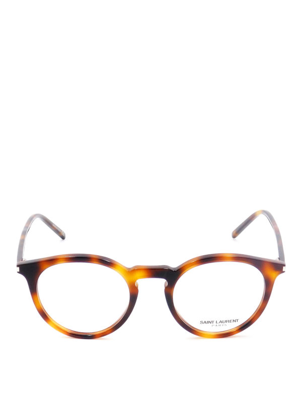 saint laurent round acetate optical glasses